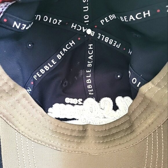 110th US Open 2010 Pebble Beach Golf Cap Special Addition by Ahead OSFM - Picture 6 of 10